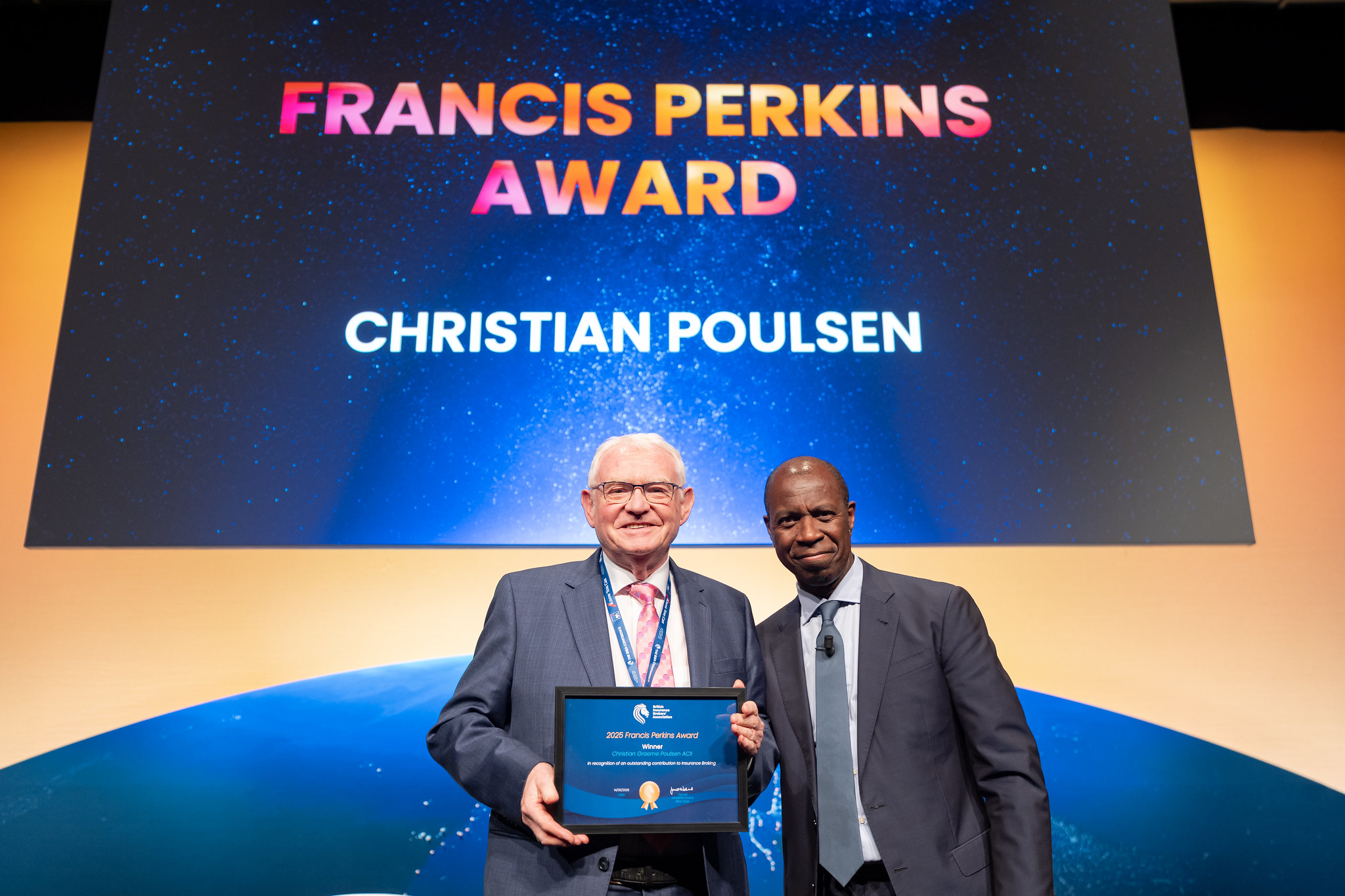 Christian Poulsen receives BIBA's Francis Perkins Award 2025
